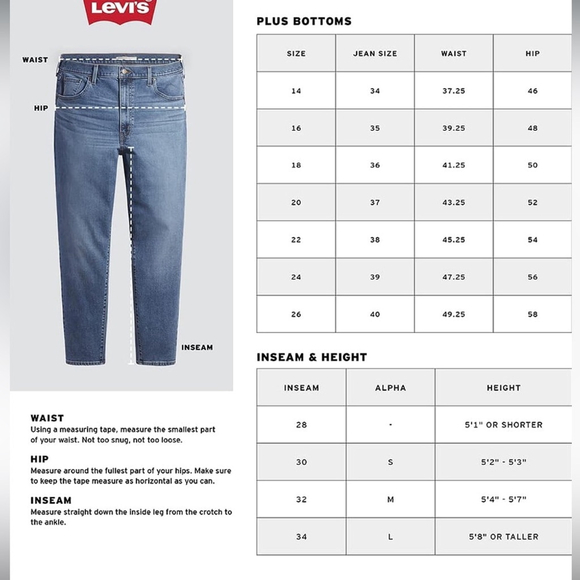 Levi 725 jeans NWT - Picture 3 of 11